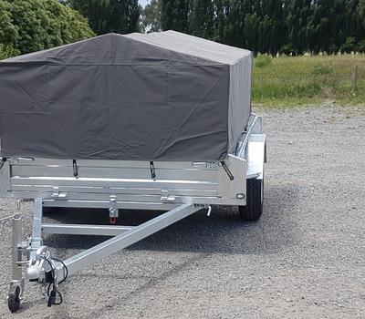 image of 8x5 Canvas Covered Trailer